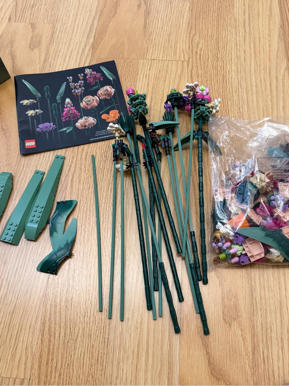 LEGO botanic Flower Bouquet Building Set